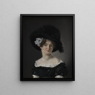 Christian Albrecht Jensen - Mathilde Theresia von IrgensBergh ne Holsten the Wife of Mathias Friis von IrgensBergh.webp