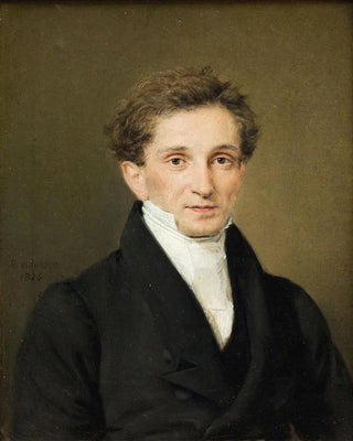 Christian Albrecht Jensen - Portrait of Johannes Sbtker Hohlenberg.webp