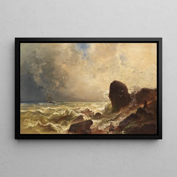 Christian Ernst Morgenstern - Brandende See.webp