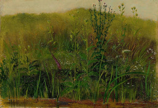 Christian Friedrich Gille - Plants on the bank.webp