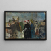 Albertine - Christian Krohg — inramlat konstverk på väggen