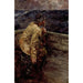 Reproduktion av målningen Vaka under natt - Christian Krohg