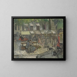 Christian Krohg - Scene from a Street in Paris.webp
