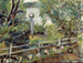 Le jardin avec la boule de verre - Christian Krohg — vy av konstverket