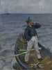 Le chenal côtier - Christian Krohg — vy av konstverket