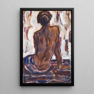 Christian Rohlfs - Female nude seen from behind.webp