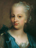 Fille en robe bleue - Christian Seybold — vy av konstverket