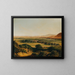 Vue sur Vienne depuis le Bisamberg - Christian von Plattensteiner — inramlat konstverk på väggen