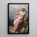 Les adieux d'Alcyone à son mari d'après Les Métamorphoses d'Ovide chant XI - Christoffer Wilhelm Eckersberg — inramlat konstverk på väggen