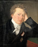 advokaten och statsrådet Anders Sandersted - Christoffer Wilhelm Eckersberg — vy av konstverket