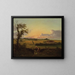 Landskapsbild med en passage, ön Mn - Christoffer Wilhelm Eckersberg — inramlat konstverk på väggen