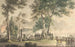 utsläppet av jägare till fots i Classen-trädgården, 31 augusti 1807 - Christoffer Wilhelm Eckersberg — vy av konstverket