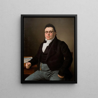 Christoffer Wilhelm Eckersberg - Portrait of the merchant Joseph Raphael.webp