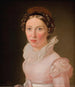 Suzanne Juel, konstnärens svägerska och som senare blev hans tredje maka - Christoffer Wilhelm Eckersberg — vy av konstverket