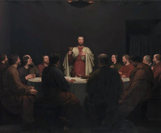 Christoffer Wilhelm Eckersberg - The Last Supper.webp