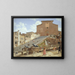 Les marches en marbre menant à l'église de Santa Maria in Aracoeli à Rome - Christoffer Wilhelm Eckersberg — inramlat konstverk på väggen