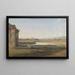 Vue depuis la Fontana Acetosa, Rome - Christoffer Wilhelm Eckersberg — inramlat konstverk på väggen