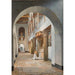 Vue de l'église de San Lorenzo fuori le Mura - Christoffer Wilhelm Eckersberg — vy av konstverket