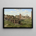 Vue de la Cloaca Maxima, Rom - Christoffer Wilhelm Eckersberg — inramlat konstverk på väggen