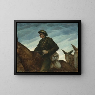 Christopher R W Nevinson - A Mule Team.webp