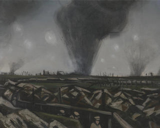 Christopher R W Nevinson - The Strafing Christopher Nevinson.webp