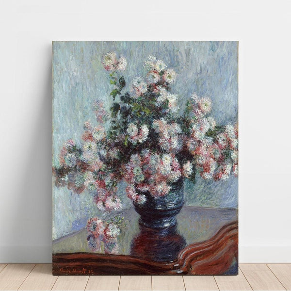 Reproduktion av målningen Krysantemum - Claude Monet