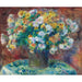 Reproduktion av målningen Chrysanthèmes - Pierre-Auguste Renoir