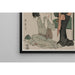 Reproduktion av målningen Chushingura - Akt V av The Storehouse of Loyalty - Kitagawa Utamaro | V