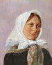 En flicka från Skagen - Cilius Andersen — vy av konstverket