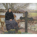 Reproduktion av målningen Cimetière de Fløng - Laurits Andersen Ring