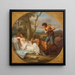 Cimon och Iphigenie - Angelica Kauffmann — inramlat konstverk på väggen