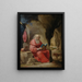 Sankt Hieronymus - David Teniers krets — inramlat konstverk på väggen