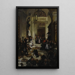 Circle Of Eugenio Lucas Velsquez - Rebellion In The Monastery.webp