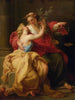 Allégorie de la paix et de la justice - Cercle de Pompeo Batoni — vy av konstverket