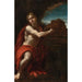 Saint Jean-Baptiste - Cercle d'Annibale Carracci — inramlat konstverk på väggen