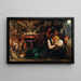 La Nuit - Cercle de Battista Dossi — inramlat konstverk på väggen