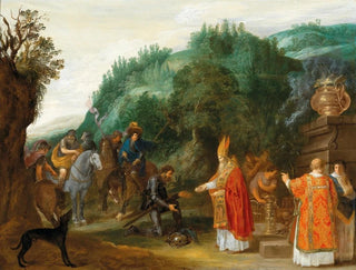 Circle of Jacob Symonsz Pynas - Abraham and Melchisedek.webp