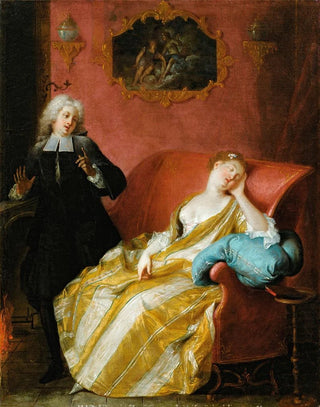 Circle of Jean Baptiste Pater - A Sleeping Young Woman.webp