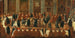 Le banquet des doges - Cercle de Joseph Heintz II — vy av konstverket