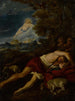 Endymion som sover - Cercle de Pier Francesco Mola — vy av konstverket