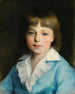 Porträtt av en pojke i blått - Pierre-Auguste Renoir's Krets — vy av konstverket