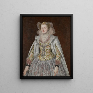 Circle of Robert Peake - Portrait of a lady.webp