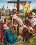 La Descente de Croix - Cercle de Rogier van der Weyden — vy av konstverket