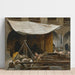 Reproduktion av målningen Citadelle, Acre - Jean-Léon Gérôme