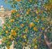 Reproduktion av målningen Citronträdgårdar i La Mortola - Theo van Rysselberghe