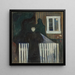 Klar av månen - Edvard Munch — inramlat konstverk på väggen