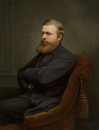 Clara Wilhelmine Oenicke - Portrait of a man.webp