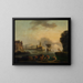 Naples - Claude-Joseph Vernet — inramlat konstverk på väggen