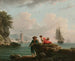 Fiskare vid en medelhavskust - Claude-Joseph Vernet — vy av konstverket