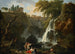 La Cascade à Tivoli - Claude-Joseph Vernet — vy av konstverket
